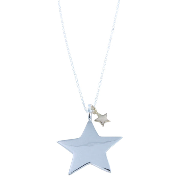 Stunning Star Sterling Silver Necklace - Reeves & Reeves