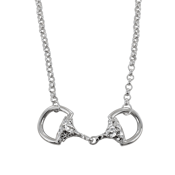 Supersize Detailed Snaffle Necklace - Reeves & Reeves