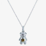 Teddy Bear Charm Necklace - Reeves & Reeves