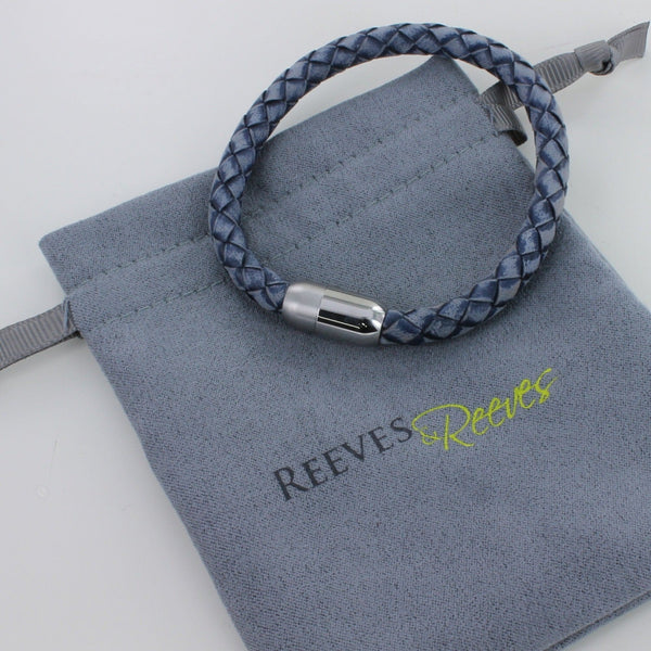 Vintage Leather Bracelet - Reeves & Reeves