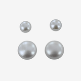 White Pearl Stud Earrings - Reeves & Reeves